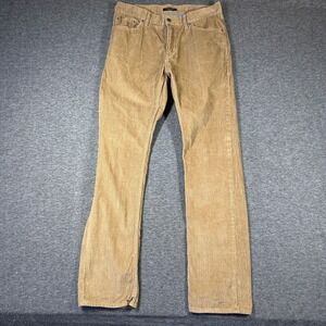 Banana Republic Corduroy Chino Pants Mens Size 33X34 Light Brown